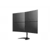 Multibrackets M Deskstand Basic Quad brīvstāvošs statīvs 4 monitoriem 15-27 collas 32 kg