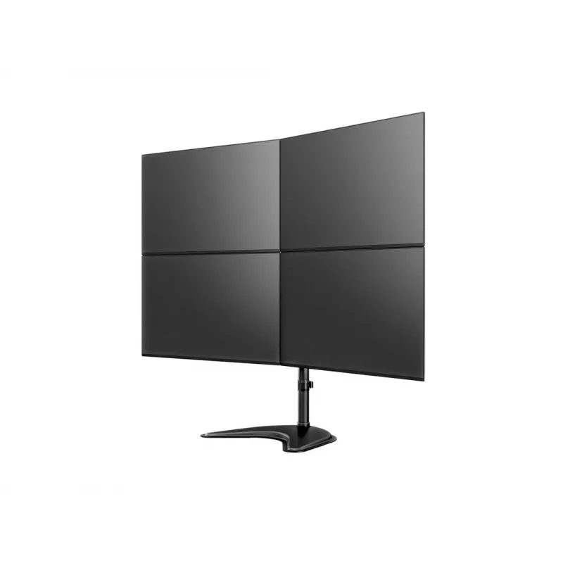 Multibrackets M Deskstand Basic Quad brīvstāvošs statīvs 4 monitoriem 15-27 collas 32 kg