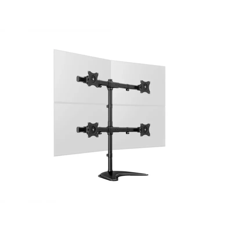 Multibrackets M Deskstand Basic Quad brīvstāvošs statīvs 4 monitoriem 15-27 collas 32 kg