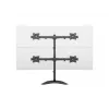 Multibrackets M Deskstand Basic Quad brīvstāvošs statīvs 4 monitoriem 15-27 collas 32 kg