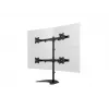 Multibrackets M Deskstand Basic Quad brīvstāvošs statīvs 4 monitoriem 15-27 collas 32 kg