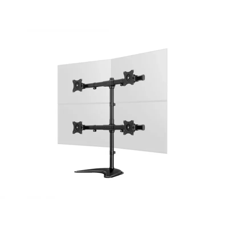 Multibrackets M Deskstand Basic Quad brīvstāvošs statīvs 4 monitoriem 15-27 collas 32 kg