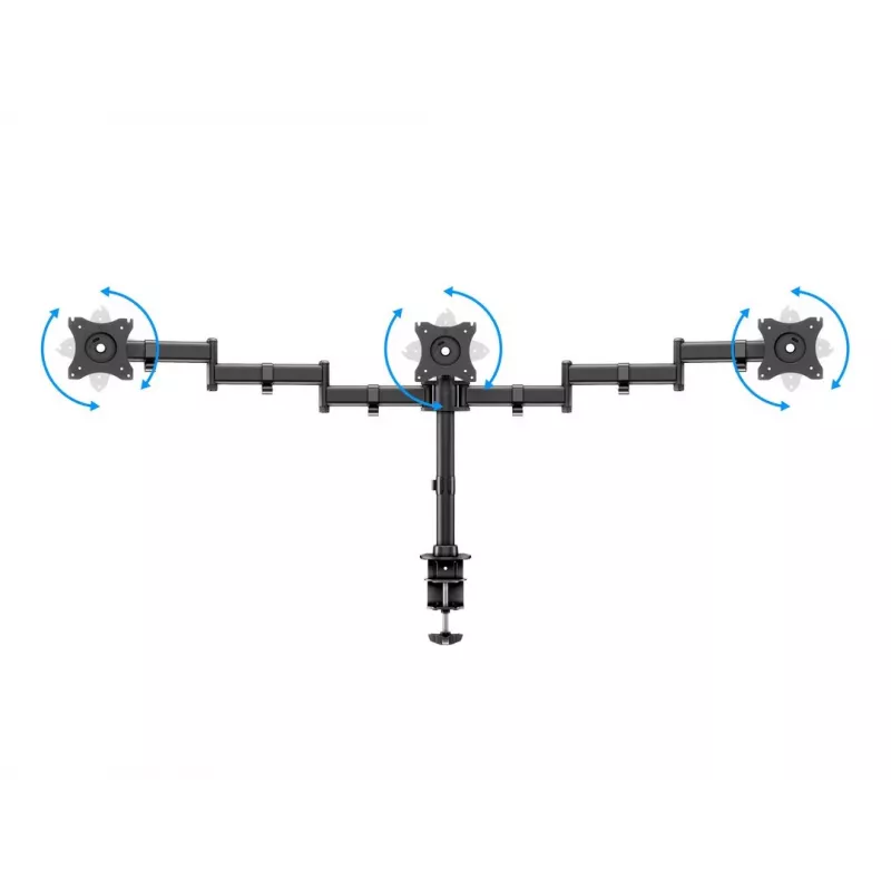 Multibrackets M Deskmount Basic Triple – galda stiprinājums trim monitoriem