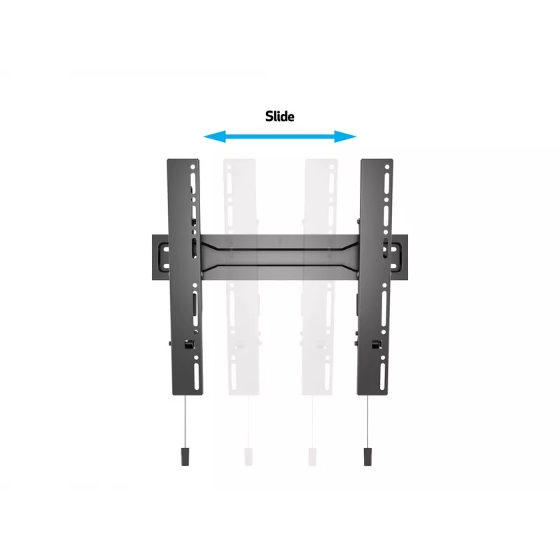 Multibrackets M VESA sienas stiprinājums Super Slim Tilt 400 MAX, 81.3 cm (32 inch), 139.7 cm (55 inch), 100 x 100 mm – 400 x 400 mm, melns