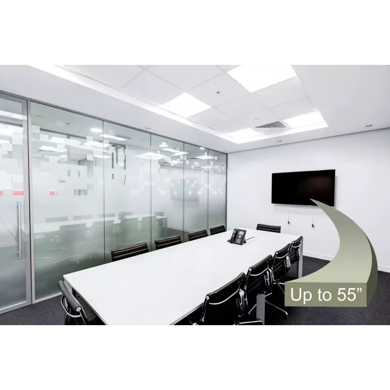 Multibrackets M VESA sienas stiprinājums Super Slim Tilt 400 MAX, 81.3 cm (32 inch), 139.7 cm (55 inch), 100 x 100 mm – 400 x 400 mm, melns