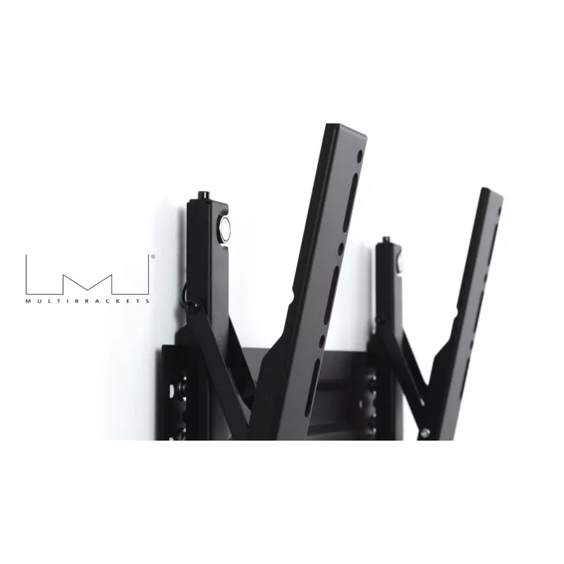 Multibrackets M VESA sienas stiprinājums Super Slim Tilt 400 MAX, 81.3 cm (32 inch), 139.7 cm (55 inch), 100 x 100 mm – 400 x 400 mm, melns
