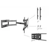 Multibrackets M Universāla garā rokas stiprinājums 1010mm HD Single 40kg 42-75 collas
