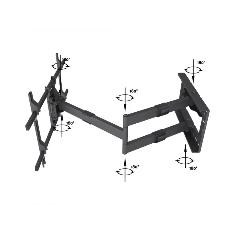 Multibrackets M Universāla garā rokas stiprinājums 1010mm HD Single 40kg 42-75 collas