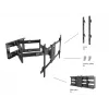 Multibrackets M Universāla garā rokas svira 910mm HD, Dual