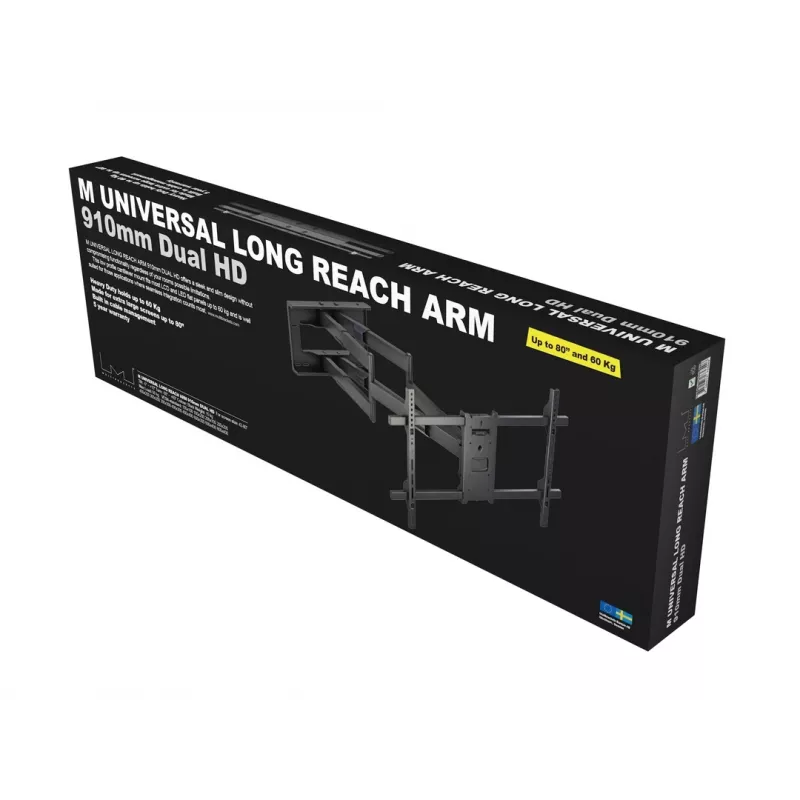 Multibrackets M Universāla garā rokas svira 910mm HD, Dual