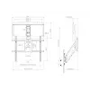 Multibrackets M Pull Down Full Motion Flexarm stiprinājums