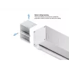Multibrackets M 1:1 Manuālais projekcijas ekrāns 240x240, 135 collas White Edition