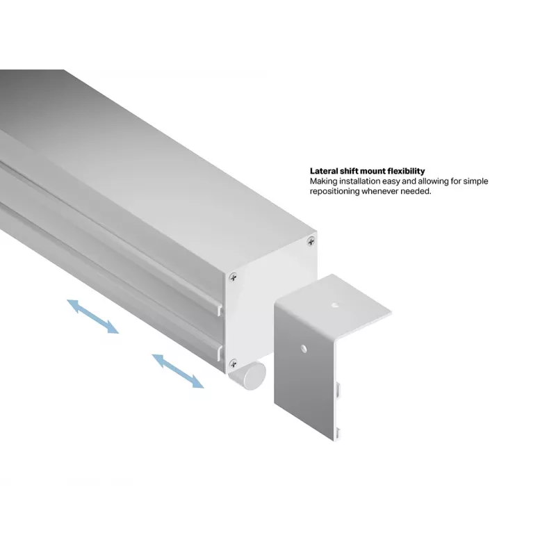 Multibrackets M 1:1 Manuālais projekcijas ekrāns 240x240, 135 collas White Edition