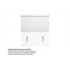 Multibrackets M 1:1 Manuālais projekcijas ekrāns 240x240, 135 collas White Edition