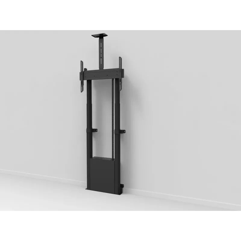 Multibrackets M Motorizēts grīdas statīvs 120kg Melns ar plauktu kamerai