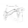 Multibrackets M Monitora Pamatnes Sienas Stiprinājums Melns 8 kg 17-32 collas