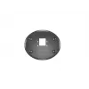Grommet pamatne MULTIBRACKETS M Deskmount HD — alumīnija korpuss, melna, Ø 21 cm, H 40 mm, 500 g