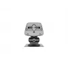 Grommet pamatne MULTIBRACKETS M Deskmount HD — alumīnija korpuss, melna, Ø 21 cm, H 40 mm, 500 g