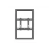 Multibrackets M Pro Series korpuss 32 collu sienas mazs melns tērauds ainava/portrets