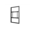 Multibrackets M Pro Series korpuss 50 inch sienas melns tērauds ainava/portrets