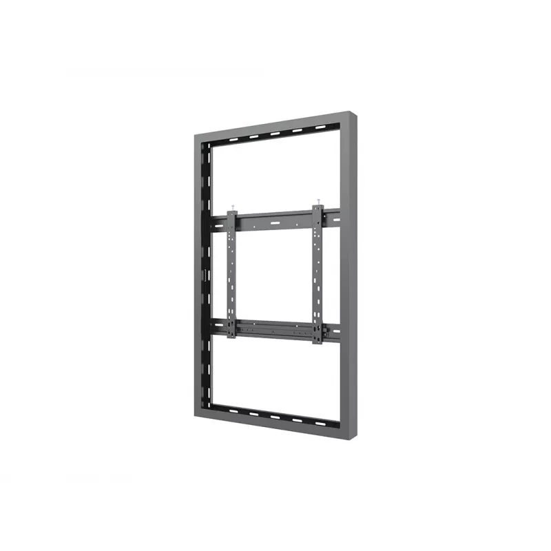 Multibrackets M Pro Series korpuss 50 inch sienas melns tērauds ainava/portrets
