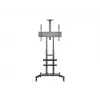 Grīdas statīvs displejiem MULTIBRACKETS M Public Basic 180 Plus — atbalsta 55 collas–80 collas, max 90 kg, VESA 200x200–600x400, melns