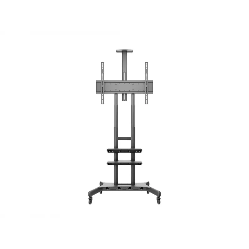 Grīdas statīvs displejiem MULTIBRACKETS M Public Basic 180 Plus — atbalsta 55 collas–80 collas, max 90 kg, VESA 200x200–600x400, melns