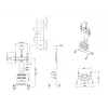 Grīdas statīvs displejiem MULTIBRACKETS M Public Basic 180 Plus — atbalsta 55 collas–80 collas, max 90 kg, VESA 200x200–600x400, melns