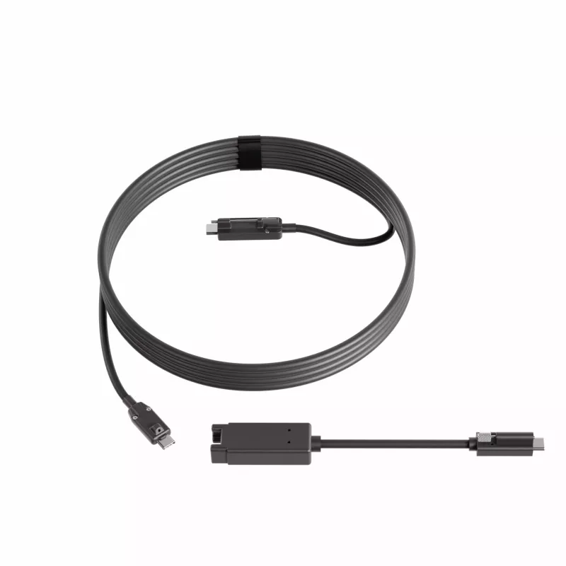 USB-C pagarinātāja kabelis Ochno O-EC-20 — 20 m, DisplayPort 1.4 Alt Mode atbalsts