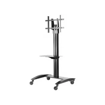 Peerless SR560M multimēdiju ratiņi/stends Melns