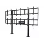 Peerless DS-S555-3X2 multimēdiju statīvs Melns