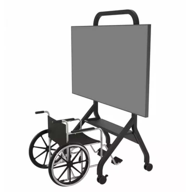 Peerless SR898-EUK mobilais statīvs displejiem 2.79 m (110 collas) Melns