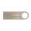 USB zibatmiņa KINGSTON DataTraveler SE9 16GB — USB Type-A 2.0, sudraba, bez vāciņa