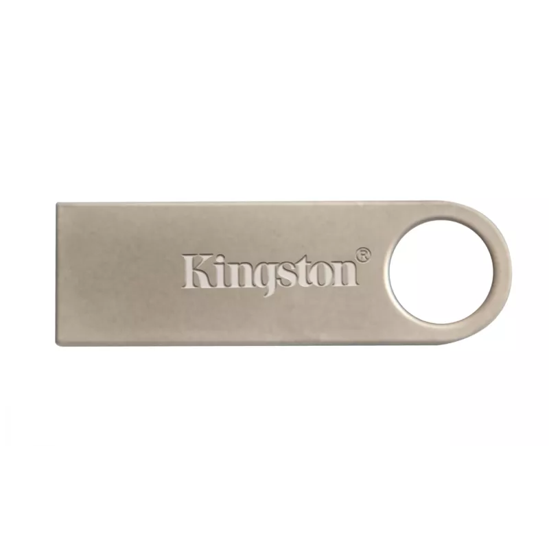 USB zibatmiņa KINGSTON DataTraveler SE9 16GB — USB Type-A 2.0, sudraba, bez vāciņa