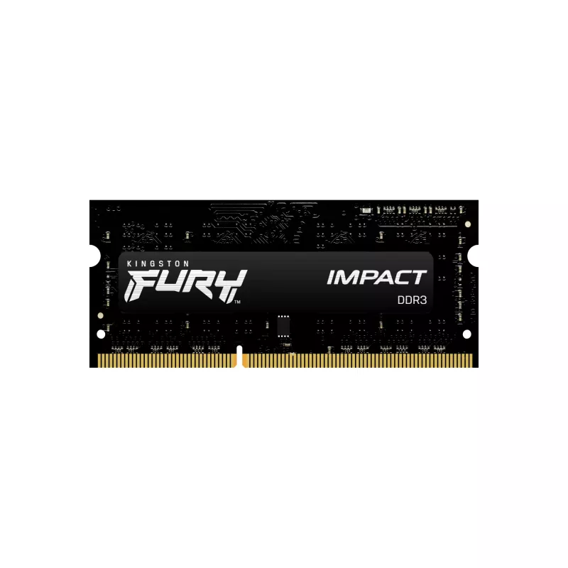 Kingston Technology FURY Impact atmiņas modulis 4 GB 1 x 4 GB DDR3L 204-pin SO-DIMM