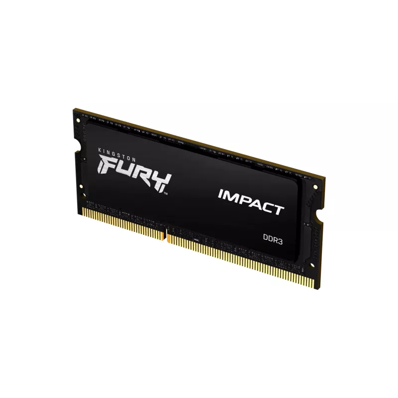 Kingston Technology FURY Impact atmiņas modulis 4 GB 1 x 4 GB DDR3L 204-pin SO-DIMM