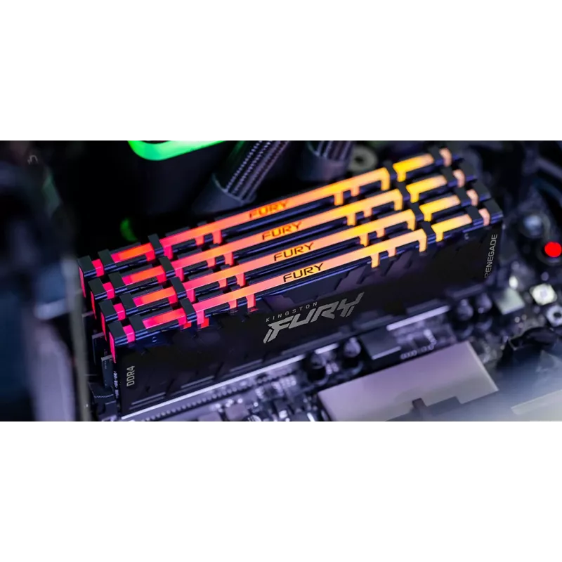 Kingston FURY Renegade RGB 64GB (2x32GB) DDR4 3600MHz CL18 atmiņas komplekts