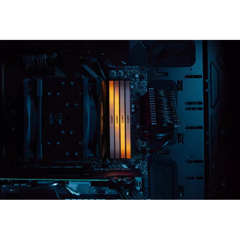 Kingston FURY 32GB 3600MT/s DDR4 CL16 DIMM (4 moduļu komplekts) Renegade RGB