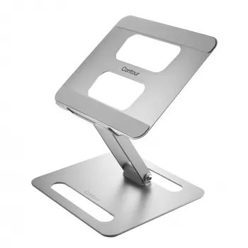 Pacēlājs klēpjdatoram Contour Design Laptop Riser, tērauda pelēks, augstums 45-310mm