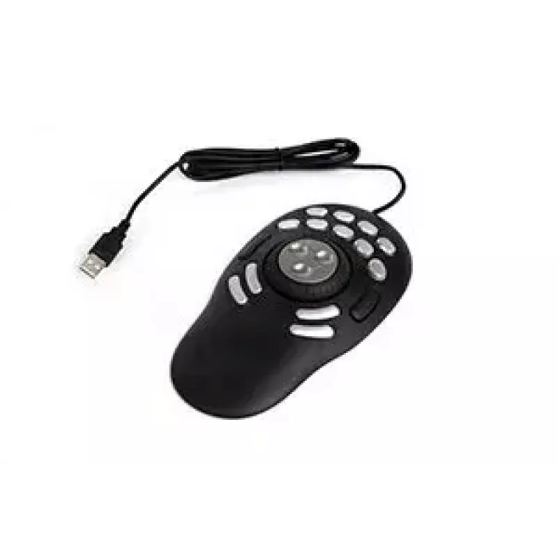 Multivides kontrolleris Contour PRO v2 — USB, Sudrabs/Melns, 43×77.5×11.5 mm