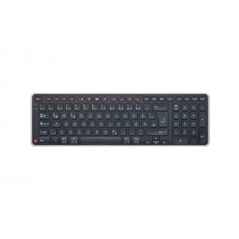 Contour Design Balance Keyboard DE, bezvadu, pilna izmēra (100%), RF Wireless + USB, šķērveida slēdži, QWERTZ, melns