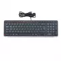 Contour Design Balance Keyboard DE, vads, pilna izmēra (100%), bezvadu, RF bezvadu + USB, QWERTZ, melns
