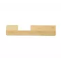 Plaukstas balsts Contour Design The Slim Bamboo Natural saderīgs ar SliderMouse Pro un RollerMouse Pro