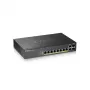 Zyxel GS2220-10HP-EU0101F tīkla slēdzis, pārvaldīts L2, Gigabit Ethernet (10/100/1000), Power over Ethernet (PoE), melns