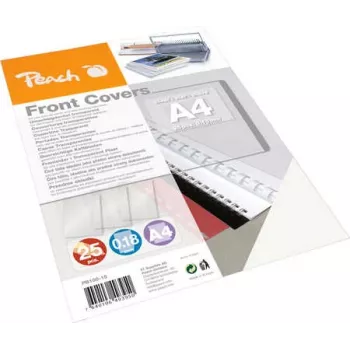 Peach Bürogeräte A4 caurspīdīgās mapes 25 gab.