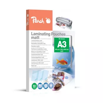 Peach S-PP580-15 laminēšanas kabatiņas 100 gab.