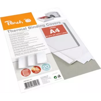 Peach 313312 termosaistīšanas vāks A4 balts 20 gab.