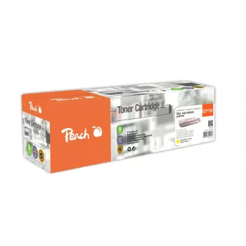 Peach 110602 toner kasetne 1 gab. Savietojama Dzeltena
