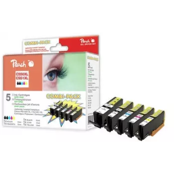 Peach PI100-167 tintas kasetne Foto melna