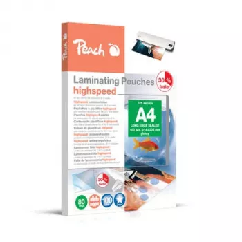 Peach 510971 laminēšanas kabatiņas 100 gab.
